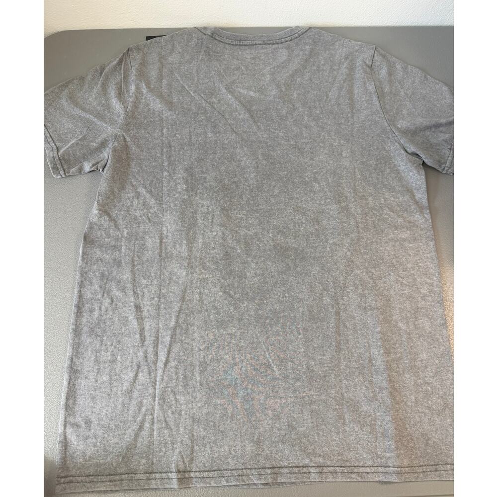 Def Leppard Graphic Tee Leopard Rock Band Shirt Gray Medium NWT - Picture 3 of 7